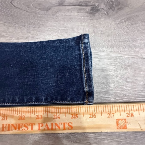 American Eagle Jegging Women's 4 Short Blue Hi Rise Stretch Skinny Dark Wash - Picture 8 of 8